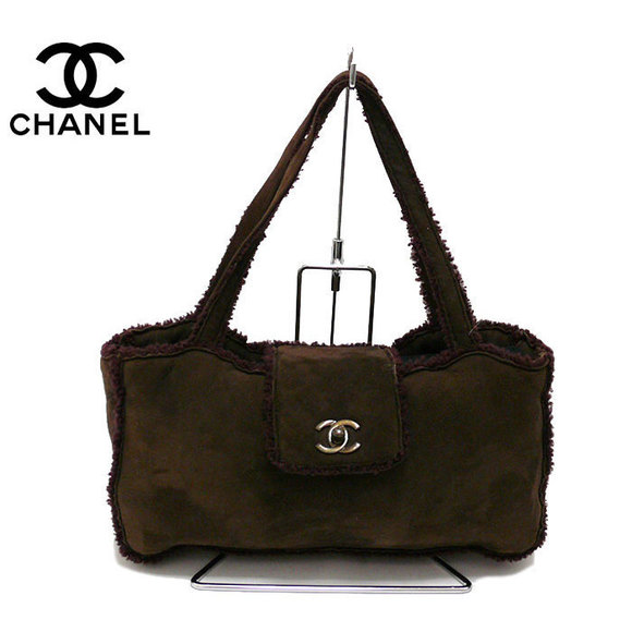 Chanel Bag Mouton Tote Leather Brown - Picture 1 of 1